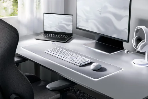 Клавіатура бездротова Razer DeathStalker V2 Pro Wireless Purple Switch ENG White (RZ03-04363500-R3M1)